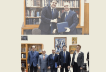 Makari signed a memorandum of understanding with Haigazian University to publish the memoirs of journalist Harutyun Zenyan