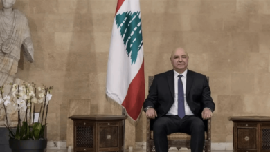 Meloni congratulated Aoun and wished him success