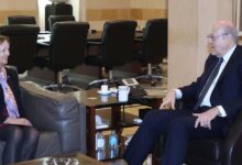 Mikati received the American ambassador, who praised the efforts of the Prime Minister