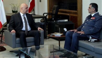 President Aoun met with Major General Othman