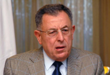 Siniora and the Egyptian Ambassador discussed bilateral relations