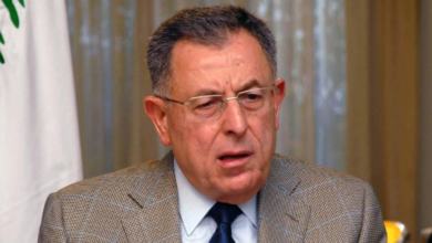 Siniora and the Egyptian Ambassador discussed bilateral relations