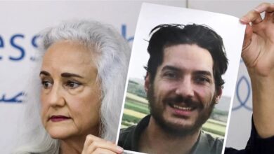 The mother of American journalist Austin Tice met Major General Ibrahim