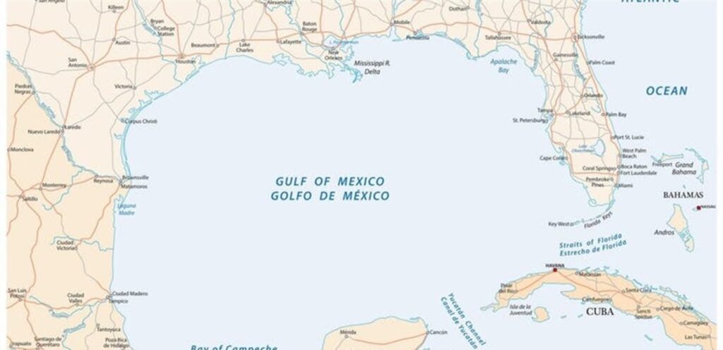 Apple has changed the name of the Gulf of Mexico to America on its maps