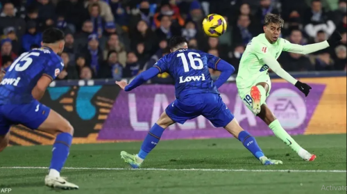 Barcelona stumbles in front of Getafe and continues to rejoice in La Liga