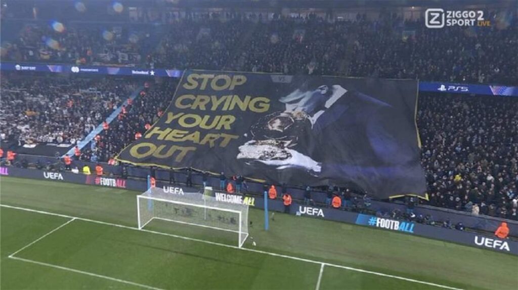 City fans’ video: Stop crying from your heart !!