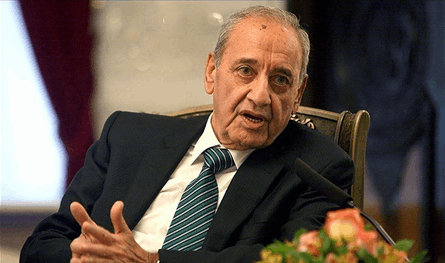 Berri followed the developments of the situation during his meeting