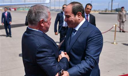 Coordination on the Palestinian issue .. Here are the details of the call of Sisi and Abdullah II