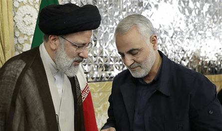 The families of Soleimani and the main in Beirut to participate in the funeral of Nasrallah