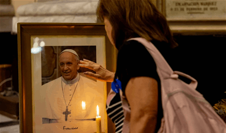 After a respiratory crisis, Pope Francis spent a quiet night