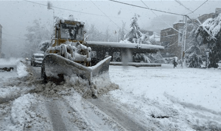 The storm Adam is sweeping Akkar … snow at an altitude of 400 meters and an unprecedented frost wave!