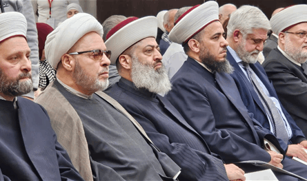 Mufti Akkar participated in the opening of the Makassed University conference on Imam Al -Awza’i