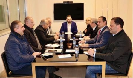 The Democratic Gathering Bloc held its periodic meeting headed by Jumblatt