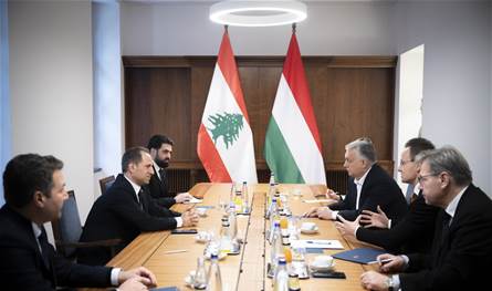 Gemayel met the Hungarian Prime Minister and Minister of Foreign Affairs of Budapest