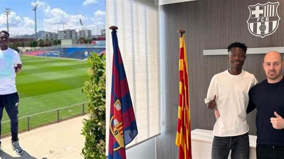 Barcelona includes a young Ghanaian talent for his team