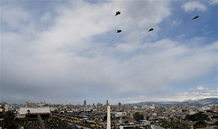 Israeli aircraft flying over Nasrallah’s funeral is a message not only for Hezbollah