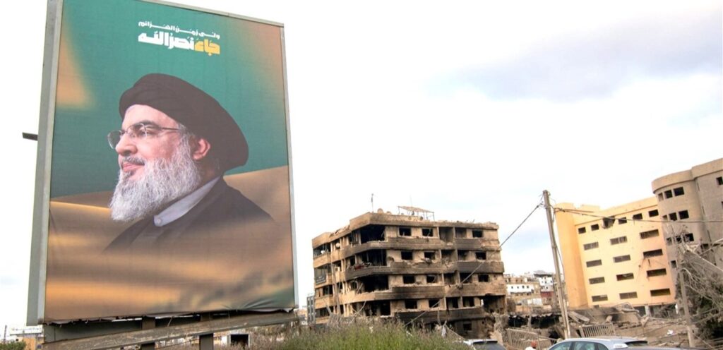 Lebanon today »A picture from the place of the Nasrallah shrine .. Watch it