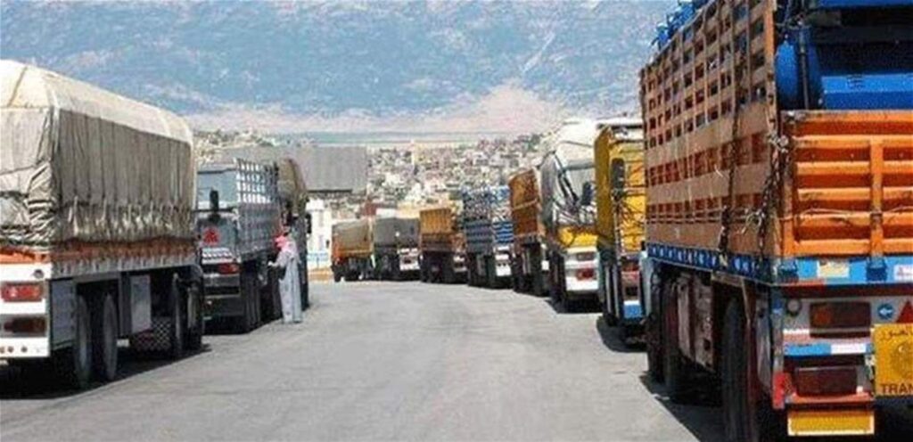 Lebanon today »A sit -in for public truck owners at the port of Beirut