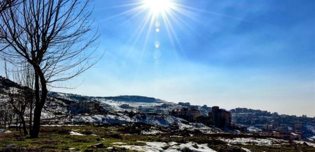 Lebanon today »End Week weather .. Heat rise and low humidity