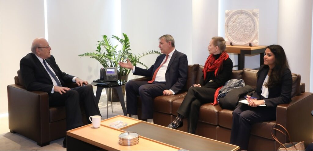 Lebanon today »Mikati met the United Nations Refugee Relief Commissioner and Norway Ambassador