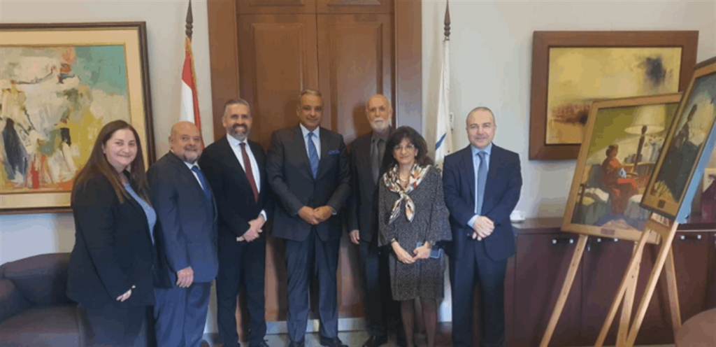 Lebanon today »The Minister of Culture received the delegation of the Unified Companionship Fund for Lebanese Artists