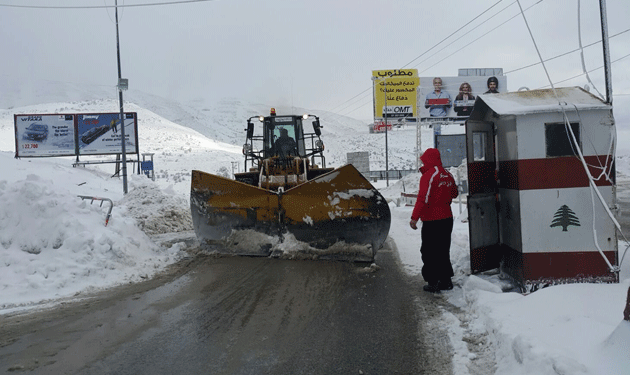 Lebanon today »The bulldozers are working to open a Vindeq road