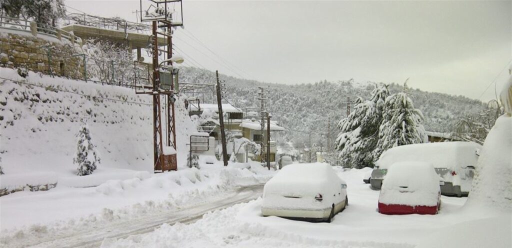 Lebanon today »The snow will touch the 600 meters … prepare for Aseel the first snowstorm for this year