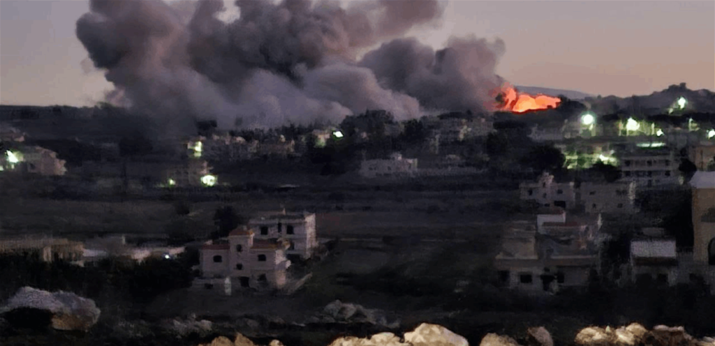 Lebanon today »inside a border town .. This is what the Israeli army did