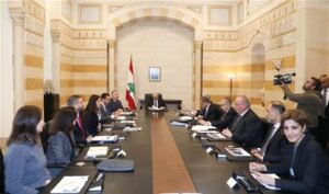 Salam chaired a meeting devoted to the project of reporting the damage to the Israeli War