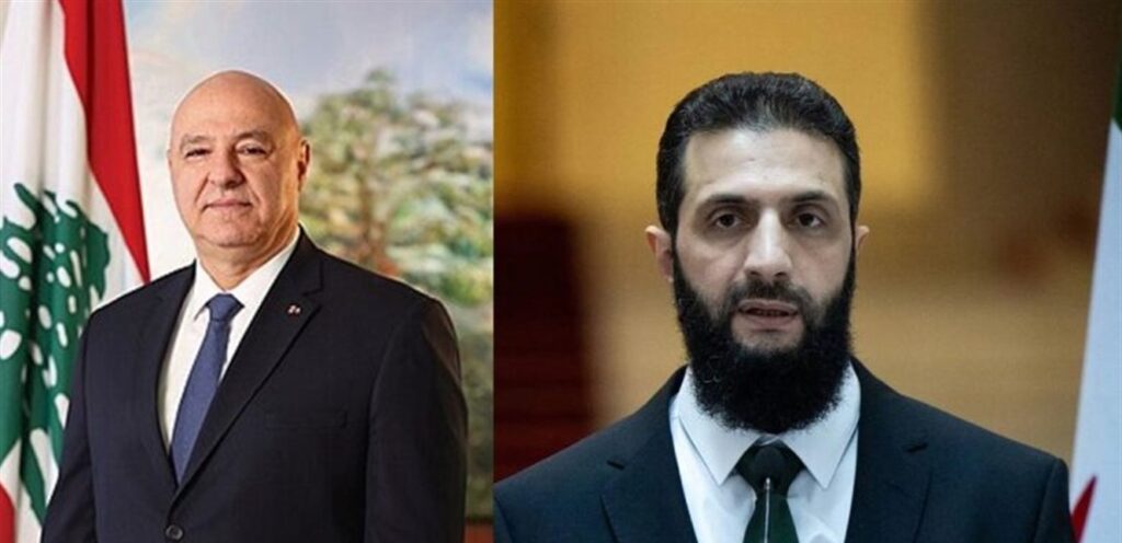 The first contact between Aoun and Sharia to control the eastern border