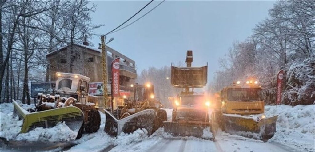 With the decline of the air depression today … How does the mountain roads look like?