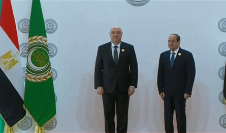 President Aoun’s arrival in the new administrative capital in Egypt to participate in the “emergency Arab summit”