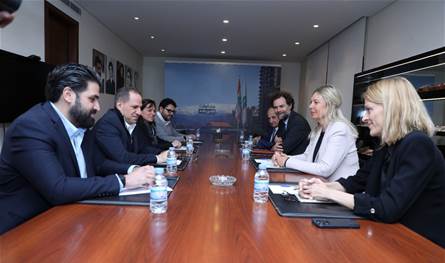 Gemayel met the Ambassador of Switzerland