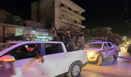 To pursue Assad’s remnants, a convoy of security forces heading from Idlib to the coast