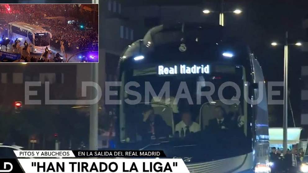 Video – Real Madrid fans did not accept the defeat .. You gave up the League?