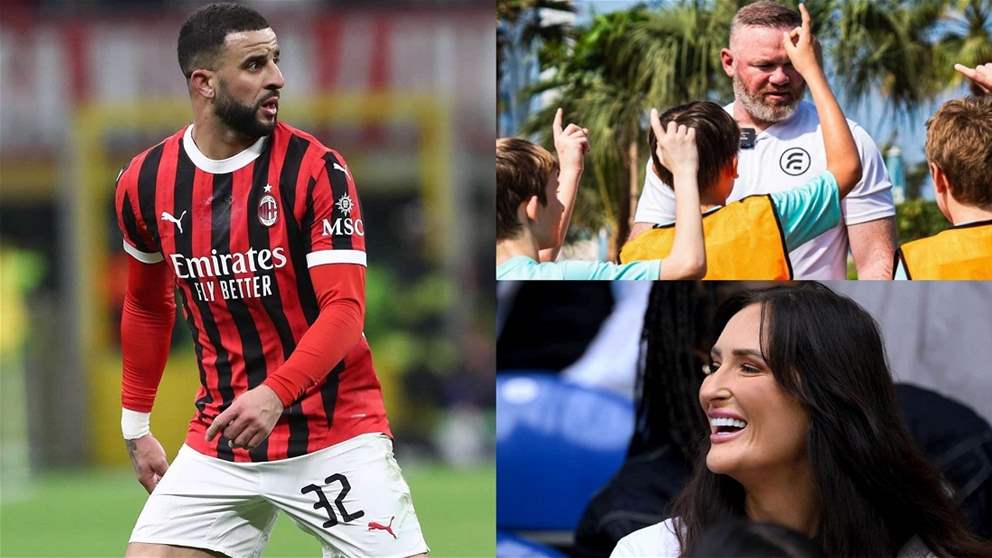 Wayne Rooney helps to repair the marriage of Kyle Walker and Annie Kilnner